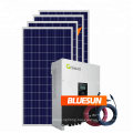 Three Phase Grid Tie 300kw solar power plant 480vac with 500w solar panel